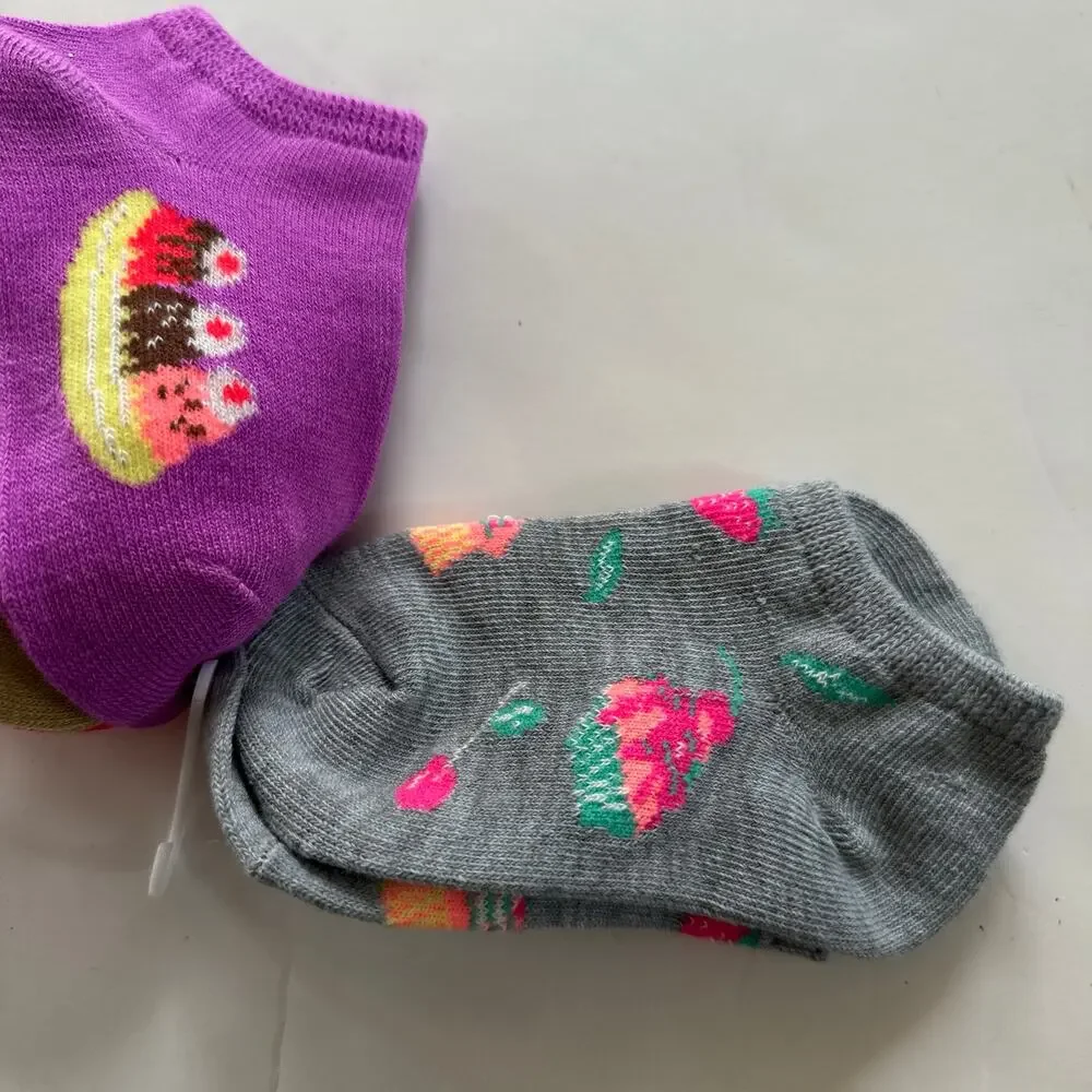 Glow in the Dark Printed Socks - 4 Pairs Bundle